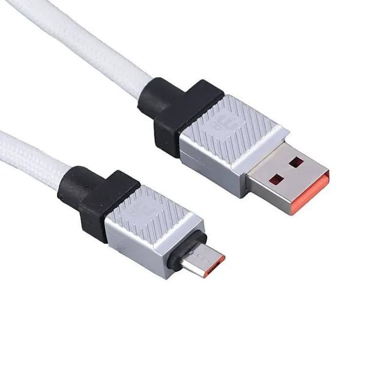 کابل شارژ USB به میکرو 40W فست اسکای دلفین S47V طول 1 متر سفید – حراج — تصویر ۲