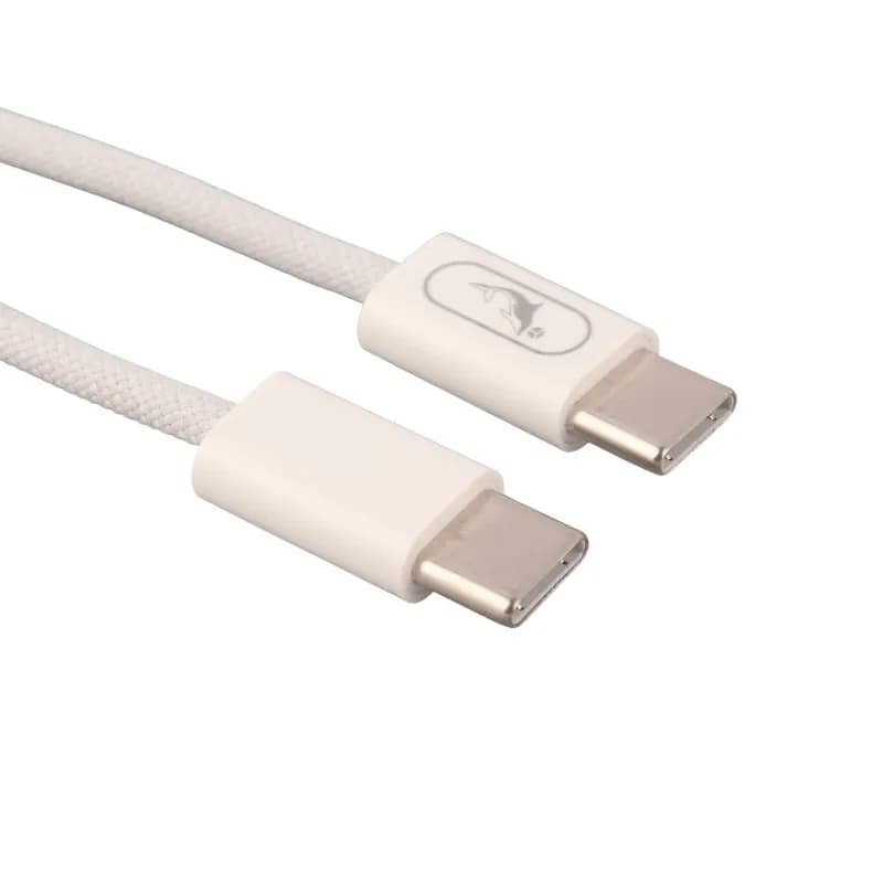 کابل شارژ دو سر تایپ سی 36W فست اسکای دلفین S13T طول 1 متر سفید – حراج — تصویر ۲