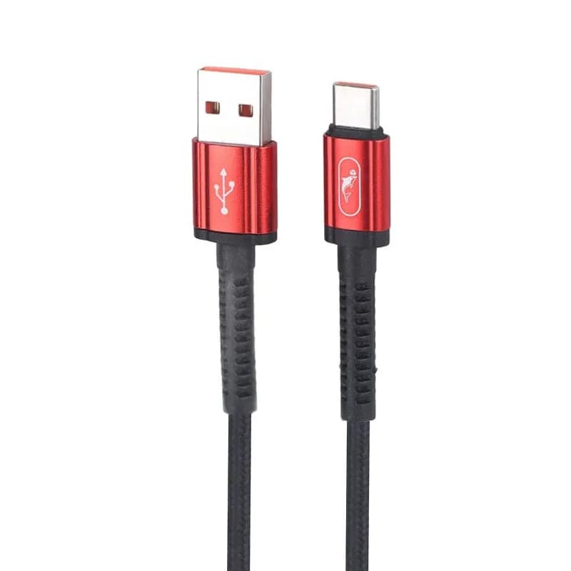 کابل شارژ USB به تایپ سی 40W فست اسکای دلفین S39T طول 1 متر مشکی – حراج