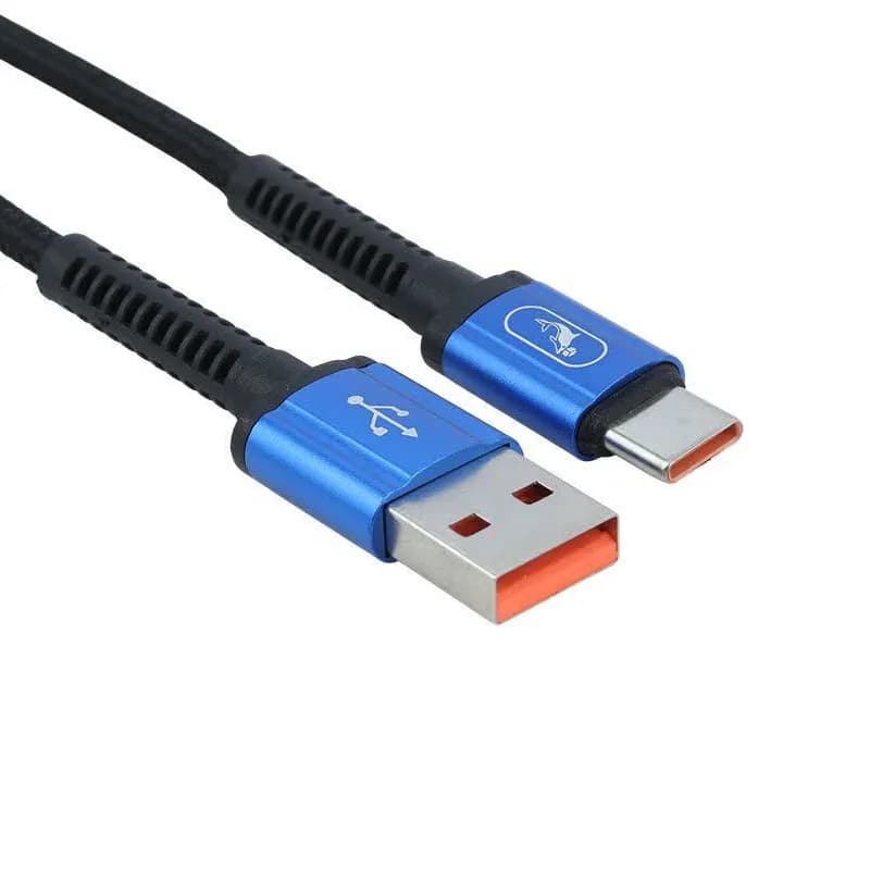 کابل شارژ USB به تایپ سی 40W فست اسکای دلفین S39T طول 1 متر مشکی – حراج — تصویر ۲