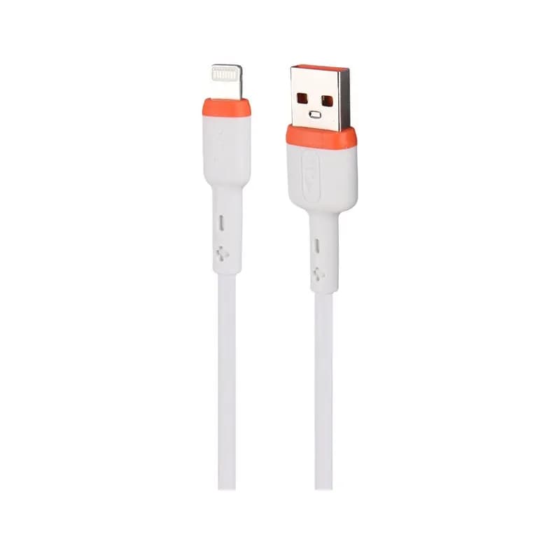 کابل شارژ USB به لایتنینگ 3A فست اسکای دلفین S09L طول 1 متر سفید – حراج