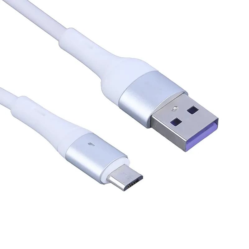 کابل شارژ USB به میکرو 3A فست اسکای دلفین S06V طول 1 متر سفید – حراج — تصویر ۲