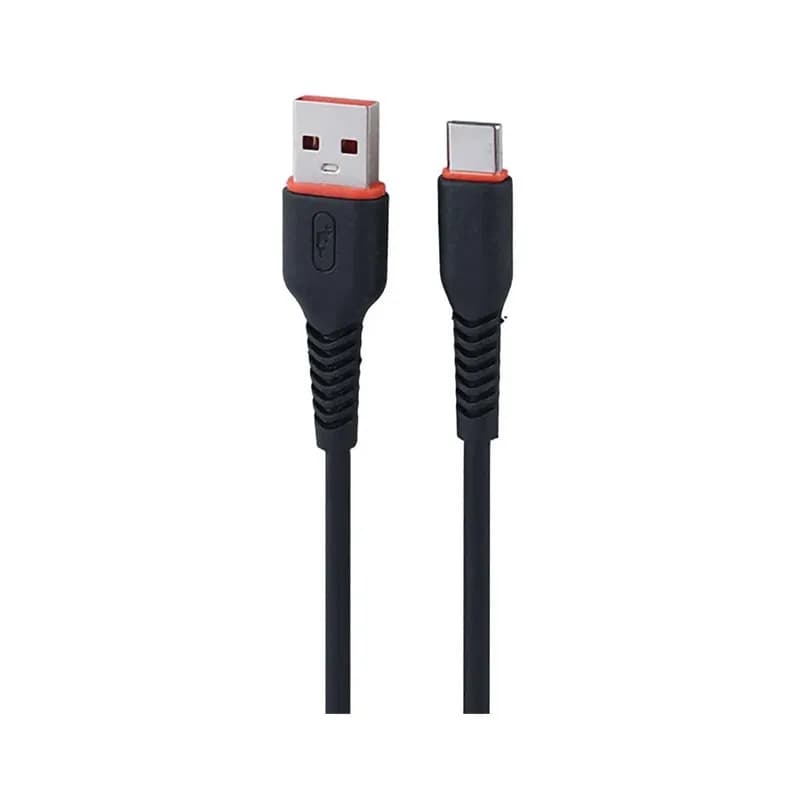 کابل شارژ USB به تایپ سی 2.4A فست اسکای دلفین S54T طول 1 متر مشکی – حراج