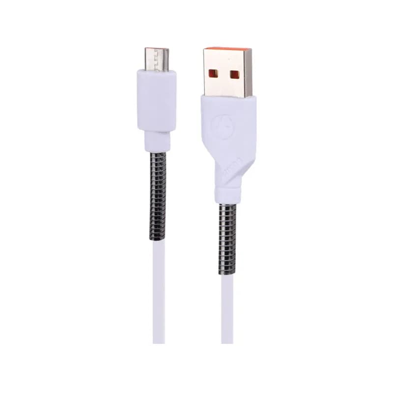 کابل شارژ USB به میکرو 2.4A فست اسکای دلفین S27V طول 1 متر سفید – حراج