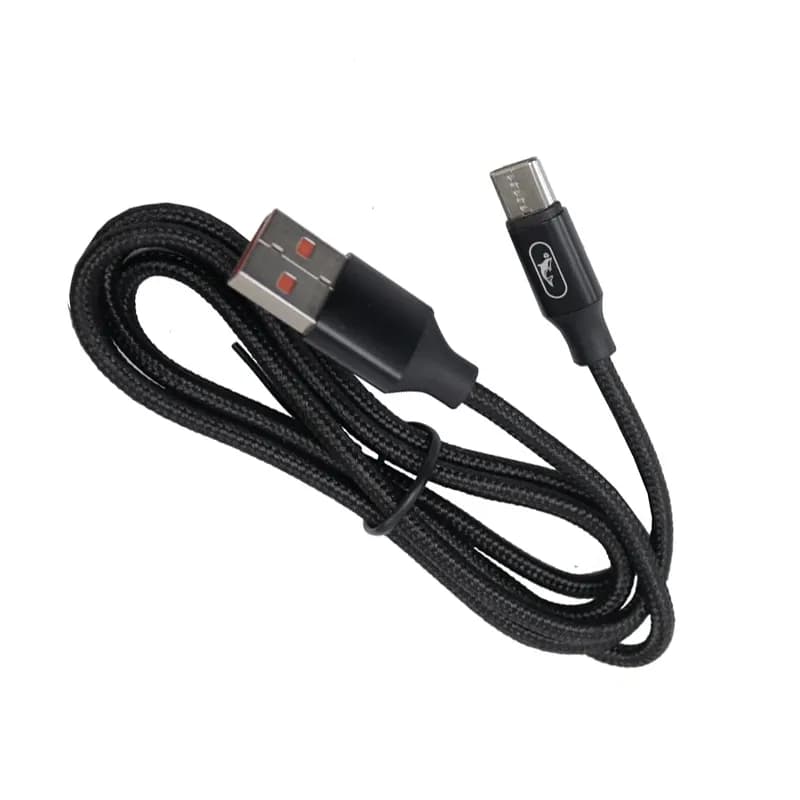 کابل شارژ USB به تایپ سی 2.4A فست اسکای دلفین S55T طول 1 متر مشکی – حراج — تصویر ۲