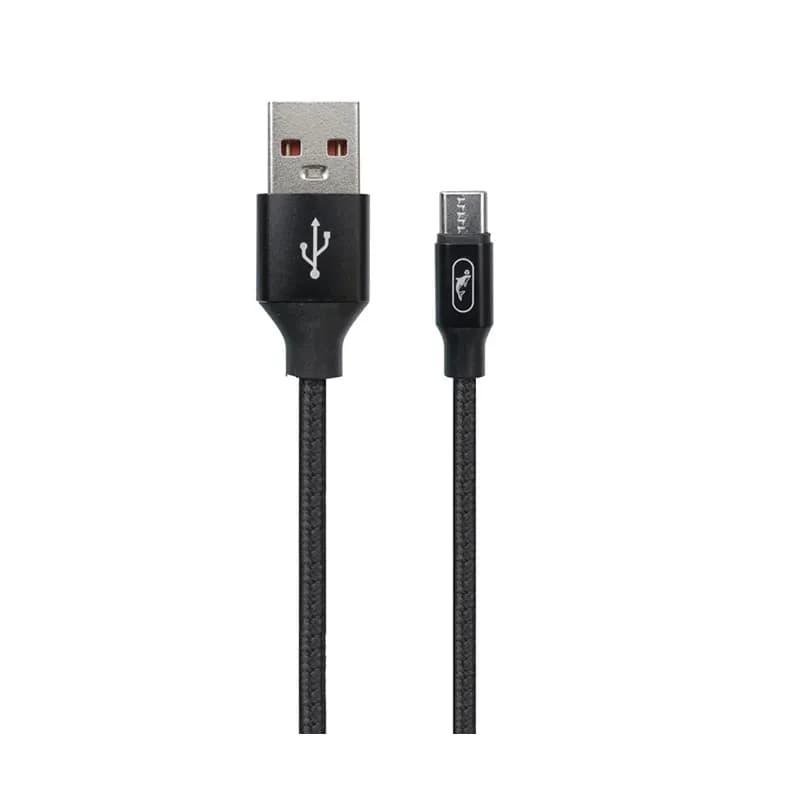 کابل شارژ USB به تایپ سی 2.4A فست اسکای دلفین S55T طول 1 متر مشکی – حراج