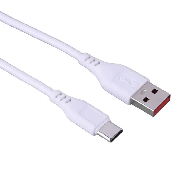کابل شارژ USB به تایپ سی 2.4A فست اسکای دلفین S61T طول 1 متر سفید – حراج — تصویر ۲