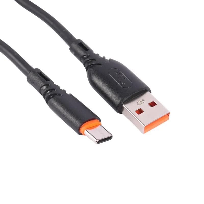 کابل شارژ USB به تایپ سی 2.4A فست اسکای دلفین S34T طول 1 متر مشکی – حراج — تصویر ۲