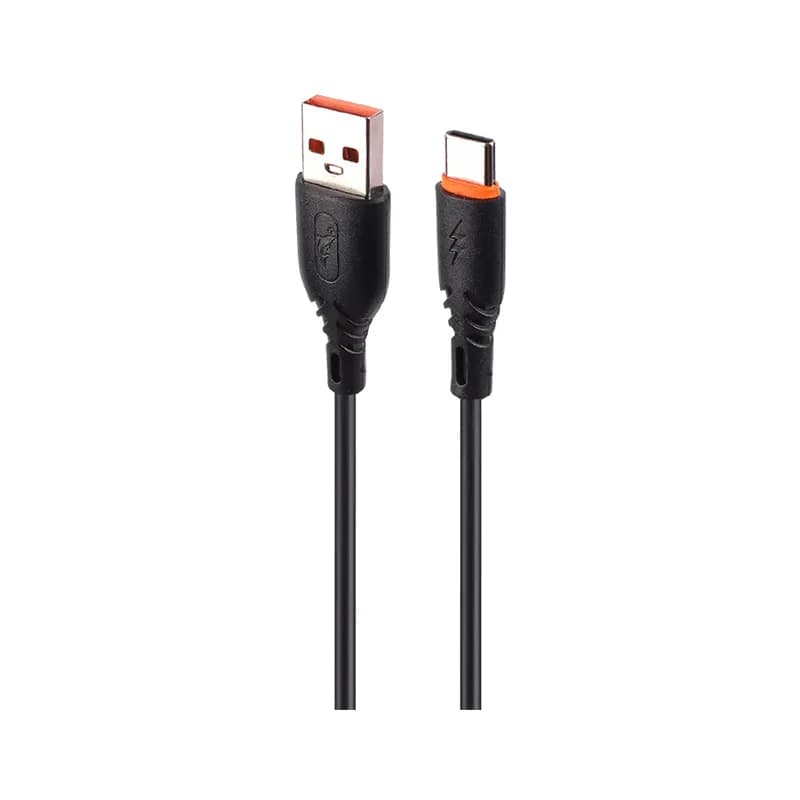 کابل شارژ USB به تایپ سی 2.4A فست اسکای دلفین S34T طول 1 متر مشکی – حراج