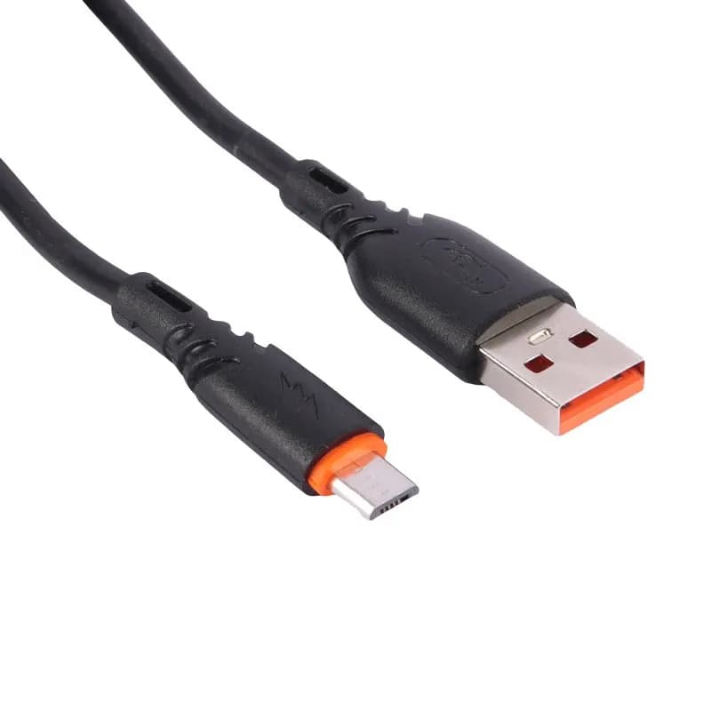 کابل شارژ USB به میکرو 2.4A فست اسکای دلفین S34V طول 1 متر مشکی – حراج — تصویر ۲
