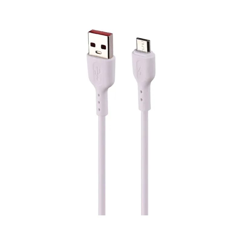 کابل شارژ USB به میکرو 2.4A فست اسکای دلفین S66V طول 1 متر سفید – حراج