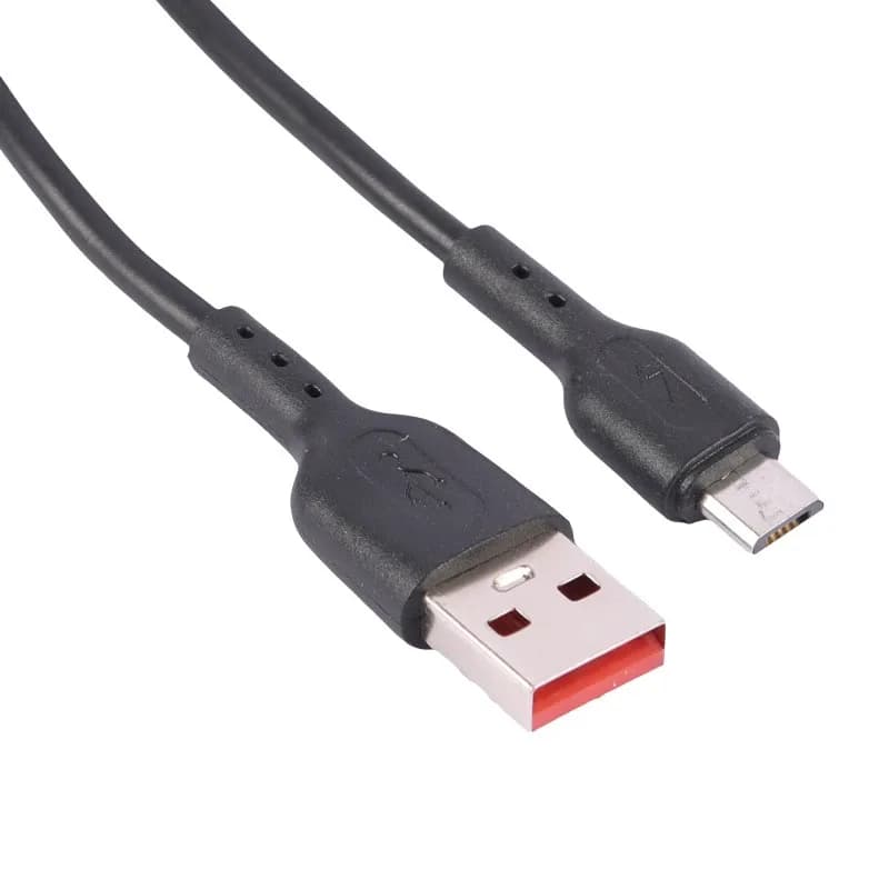 کابل شارژ USB به میکرو 2.4A فست اسکای دلفین S66V طول 1 متر سفید – حراج — تصویر ۲