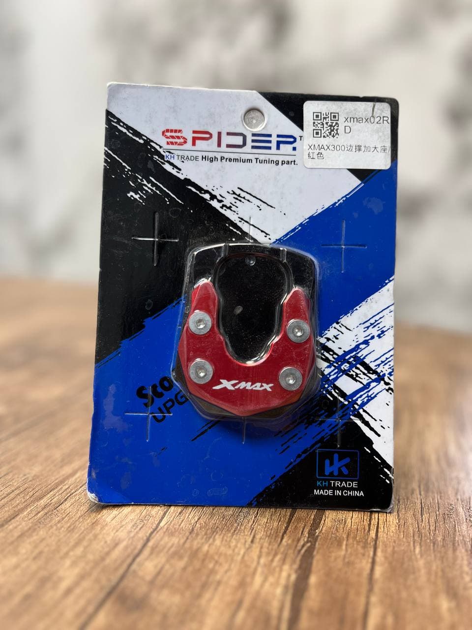 کفش جک قرمز مشکی XMAX SPIDER — تصویر ۴