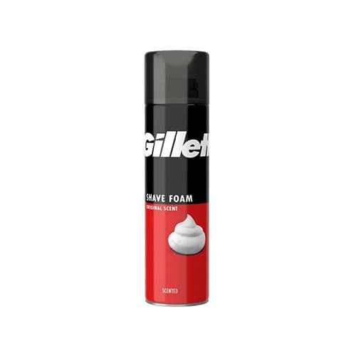 فوم اصلاح پوست حساس مدل original scent ژیلت