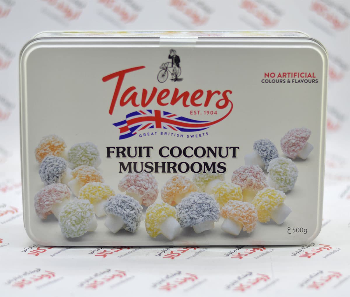 پاستیل تاونرز Taveners مدل Fruit Coconut