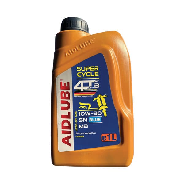 روغن موتور ایدلوب 10W30 مخصوص موتورهای اسکوتر AIDLUBE فول سنتتیک SN — تصویر ۲