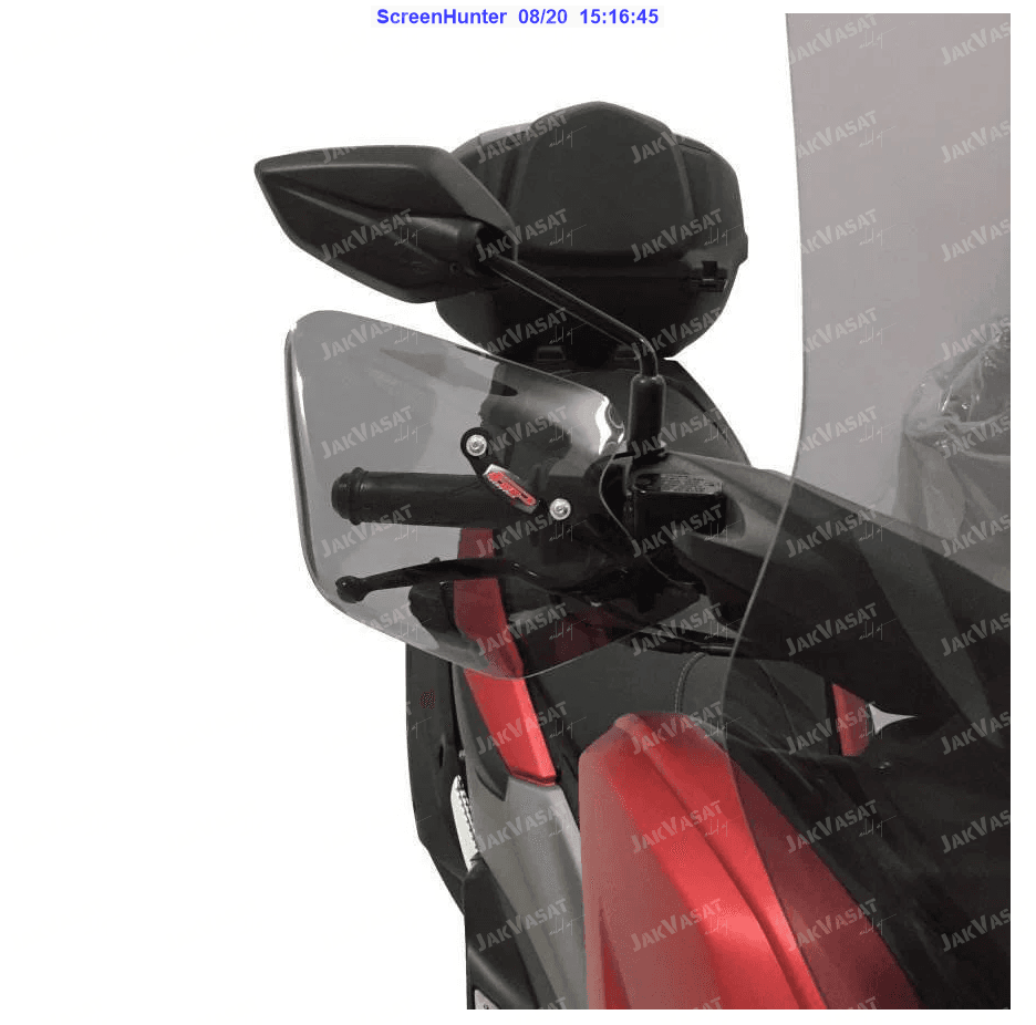 هندگارد / بادگیر دسته دودی YAMAHA NMAX GP / ساخت ترکیه اصل کد 200616 — تصویر ۳