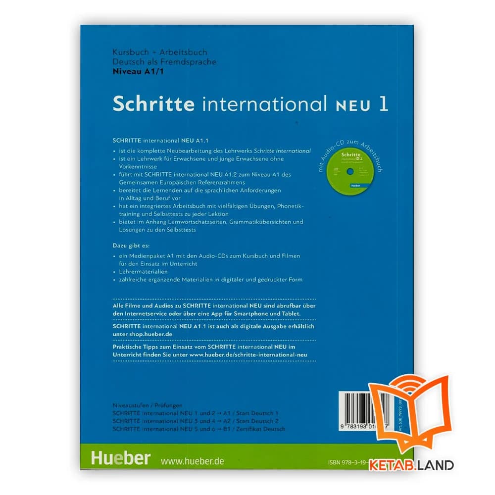 واژه نامه آلمانی فارسی Schritte international 1 A1.1 neu — تصویر ۷
