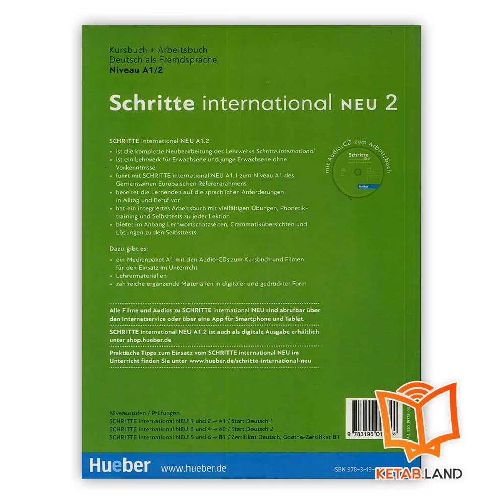 واژه نامه آلمانی فارسی Schritte international 1 A1.1 neu — تصویر ۹