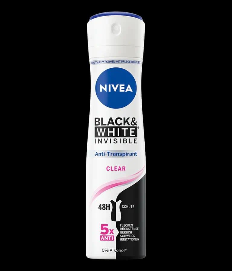 اسپری زنانه نیوا Nivea سری Black & white مدل Original — تصویر ۸