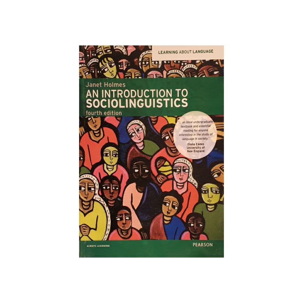 an Introduction to Sociolinguistics fourth edition