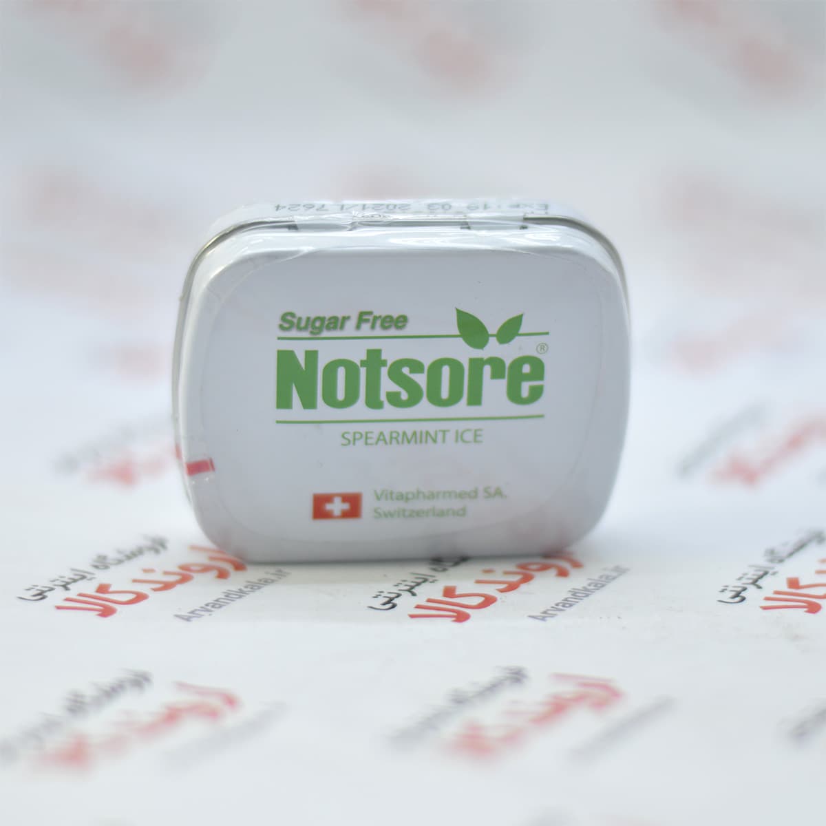 قرص خوشبو کننده دهان ناتسور Notsore مدل Spearmint Ice