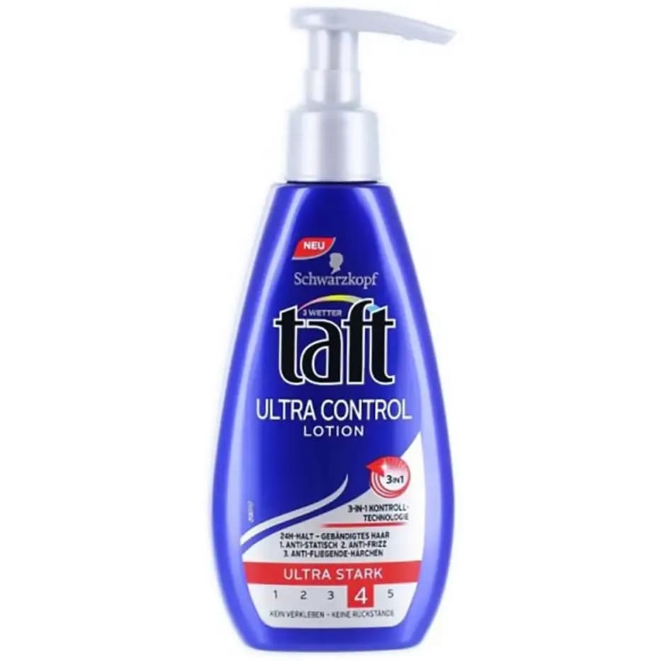 لوسیون حالت دهنده مو تافت Taft مدل Ultra Control — تصویر ۳