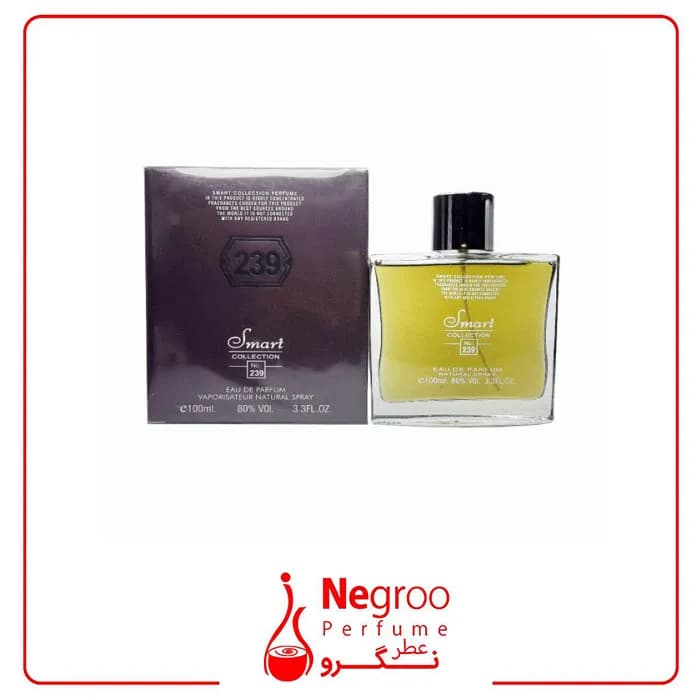 ادکلن برند اسمارت کالکشن کد 239 رایحه 212 اغواگر مردانه اورجینال