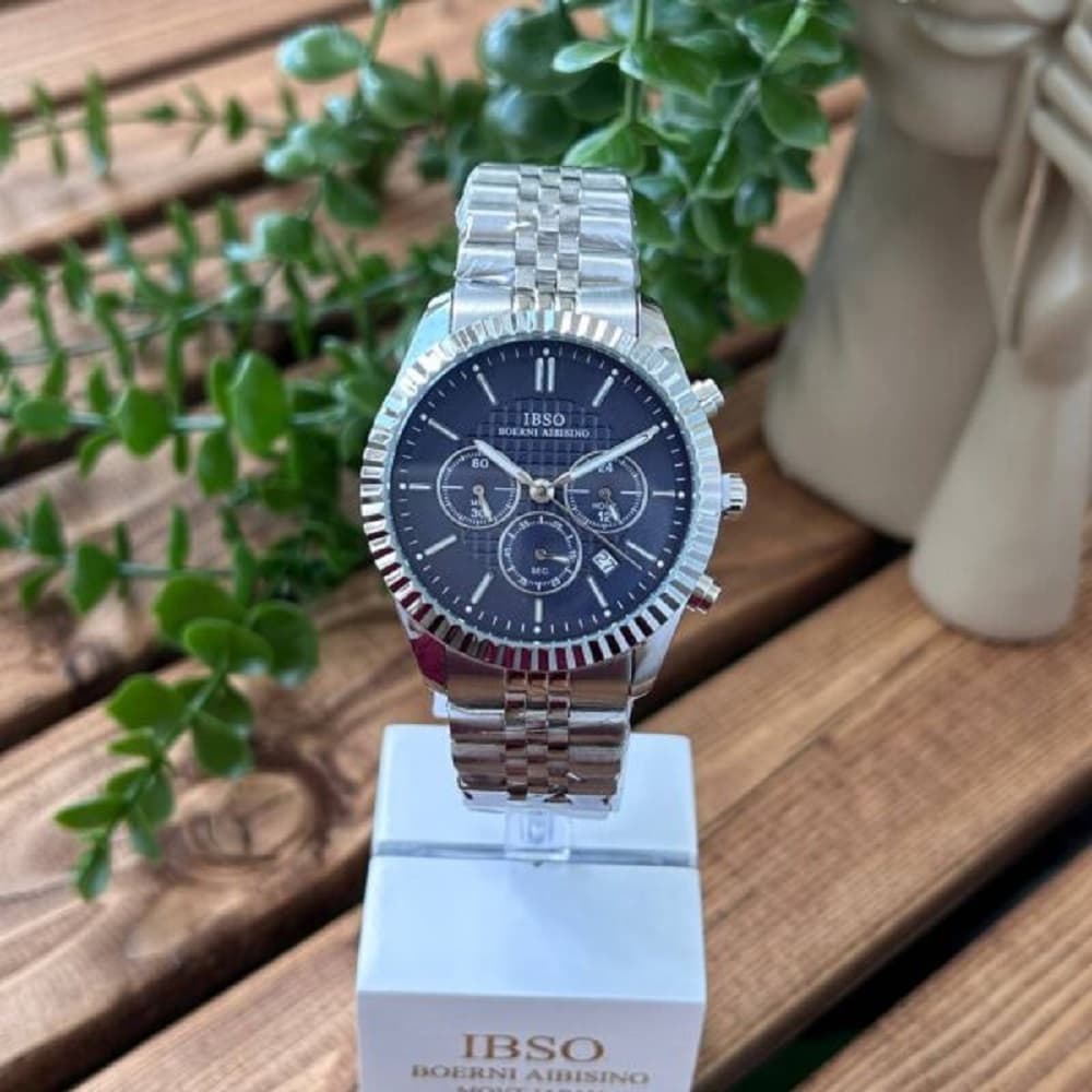 ساعت مردانه ایبسو IB9383-Silver-Black