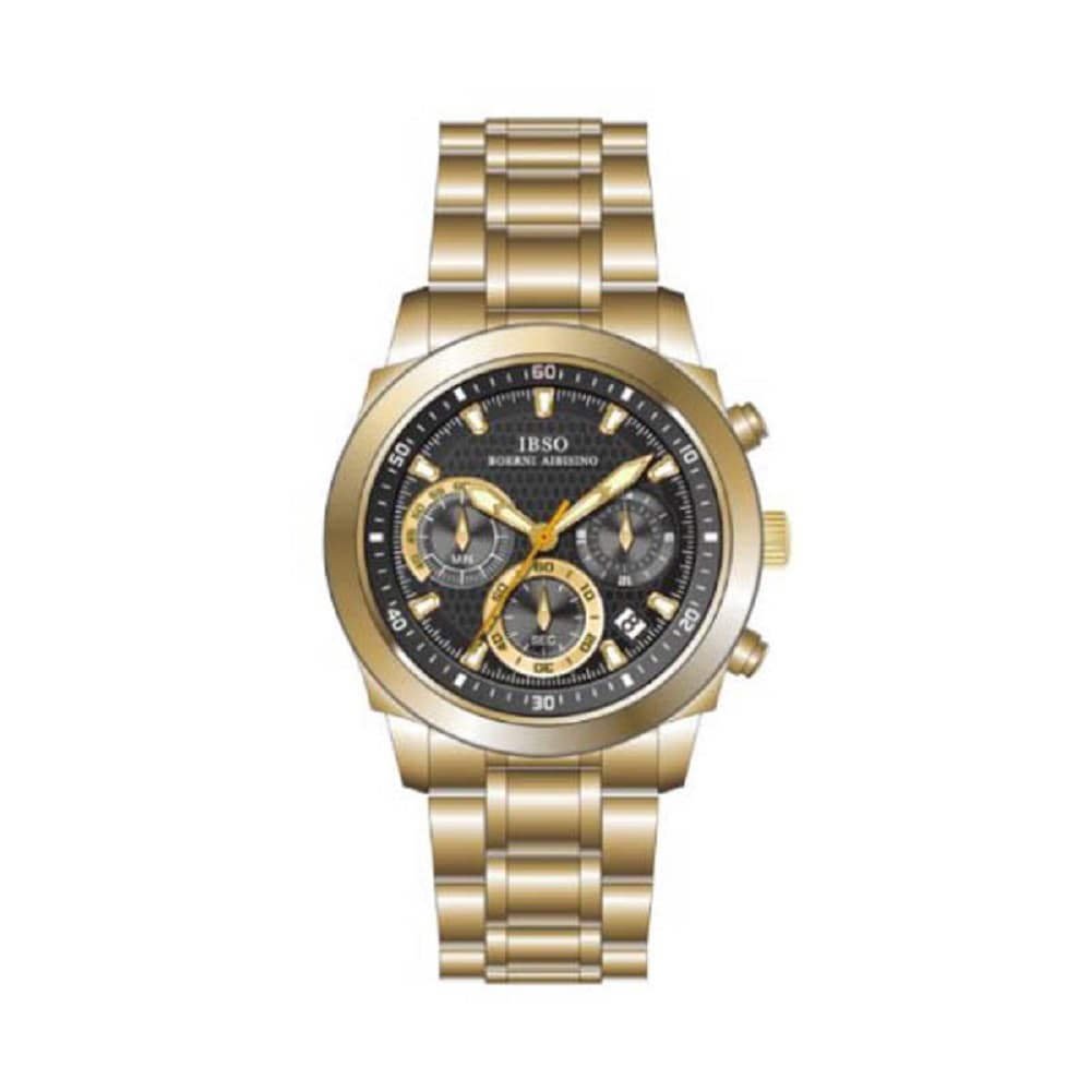 ساعت مردانه ایبسو IB9382-Gold-Black — تصویر ۲