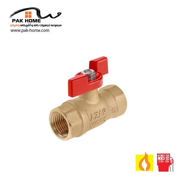 شیر گازی سبک آذر 102C سایز 1/2 — تصویر ۲