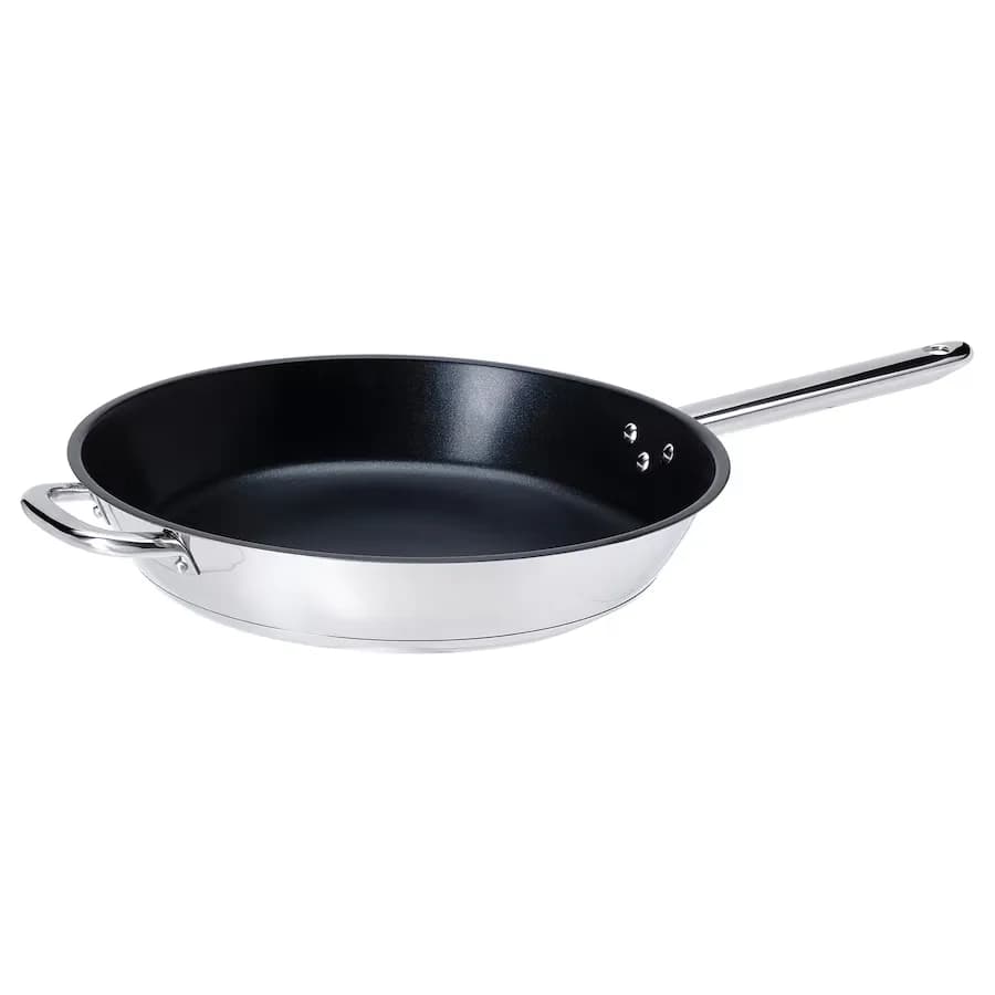 ماهیتابه با روکش استیل نچسب ایکیا مدل IKEA 365+ — تصویر ۲