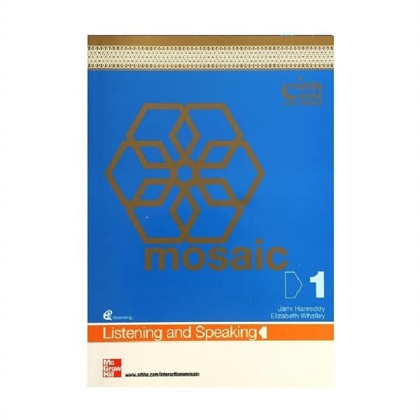 Mosaic Listening And Speaking 1 Gold Edition موزاییک یک لیسنینگ اند اسپیکینگ گلد ادیشن