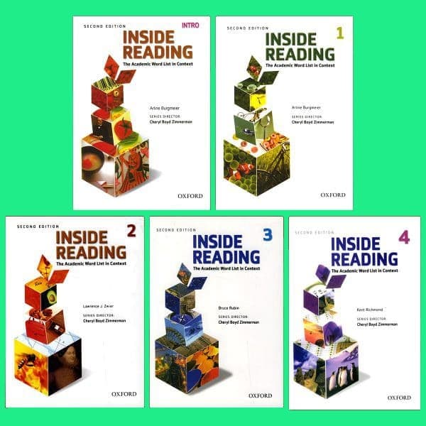Inside Reading Second Edition مجموعه کامل اینساید ریدینگ ویرایش دوم رحلی