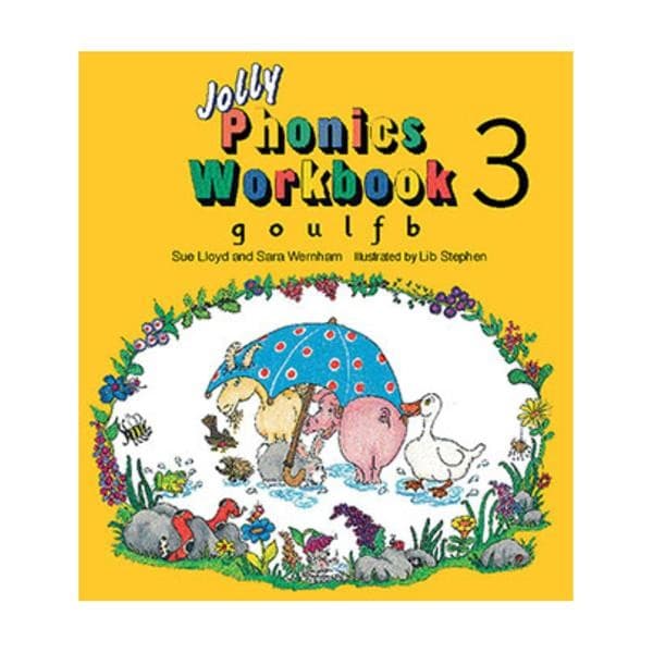 Jolly Phonics WorkBook 3 جولی فونیکس ورک بوک سه