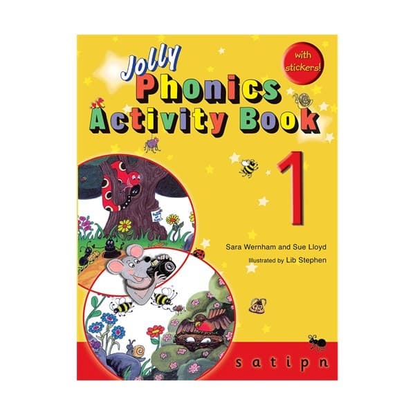 Jolly Phonics Activity Book 1 جولی فونیکس اکتیویتی بوک یک