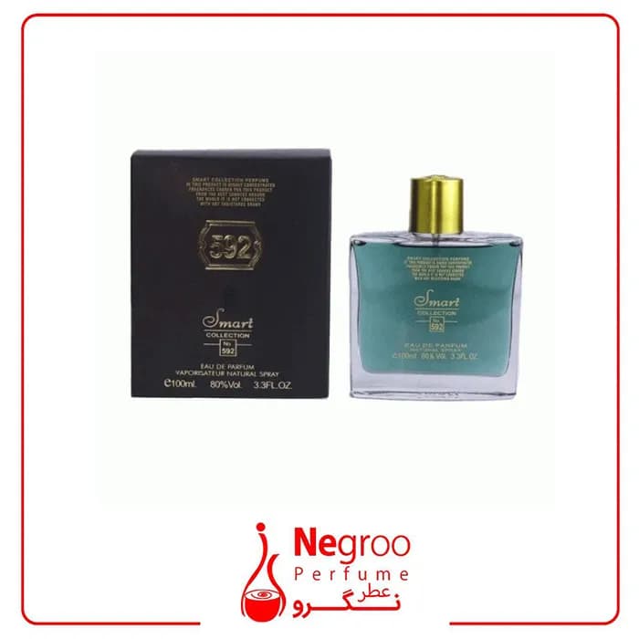ادکلن مردانه اسمارت کالکشن کد ۵۹۲ والنتینو نویر ابسولو اورجینال