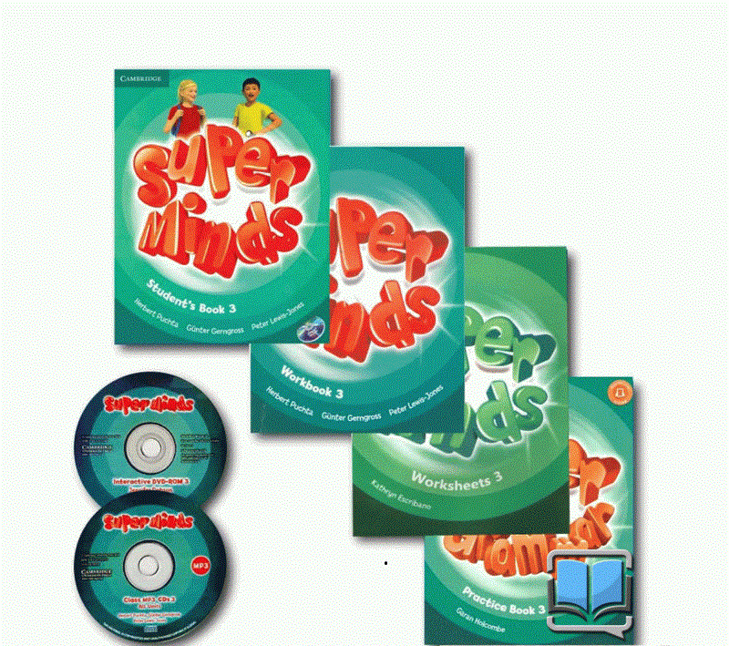 Super Minds 3 دوره کامل کتاب سوپر مایندز سه