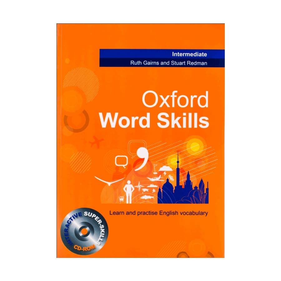 Oxford Word Skills Intermediate آکسفورد ورد اسکیلز اینترمدیت رحلی قدیمی