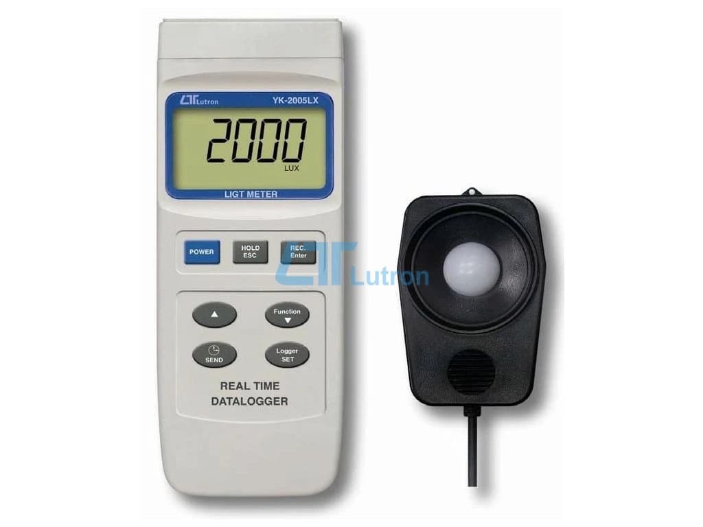 لوکس متر با قابلیت اتصال کارت حافظه LUTRON مدل YK-2005LX
