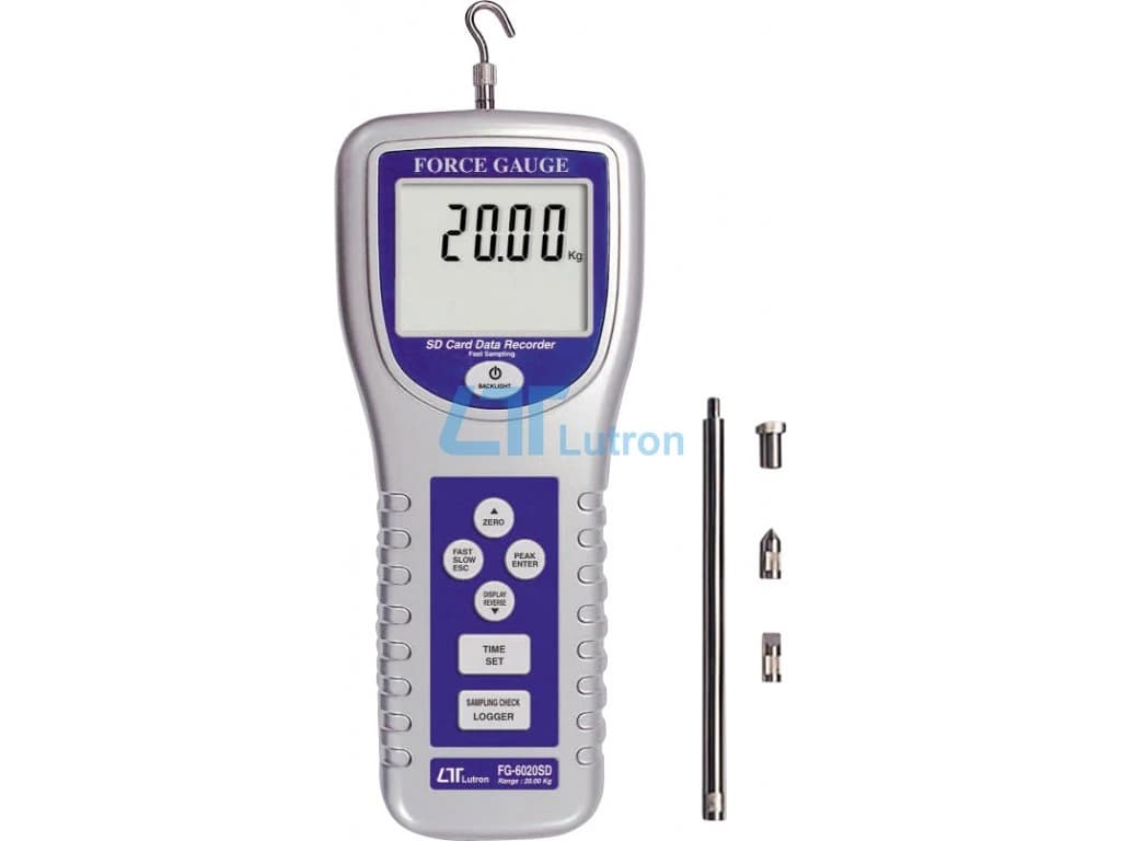 نیروسنج دارای حافظه LUTRON مدل FG-6020SD