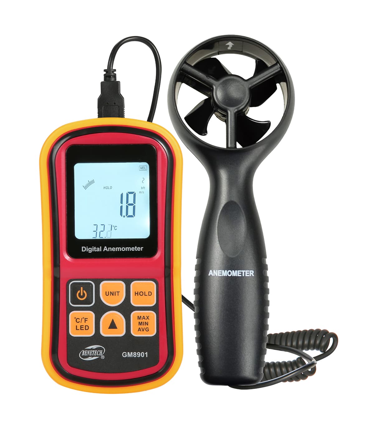 بادسنج پراب مجزا BENETECH مدل GM 8901