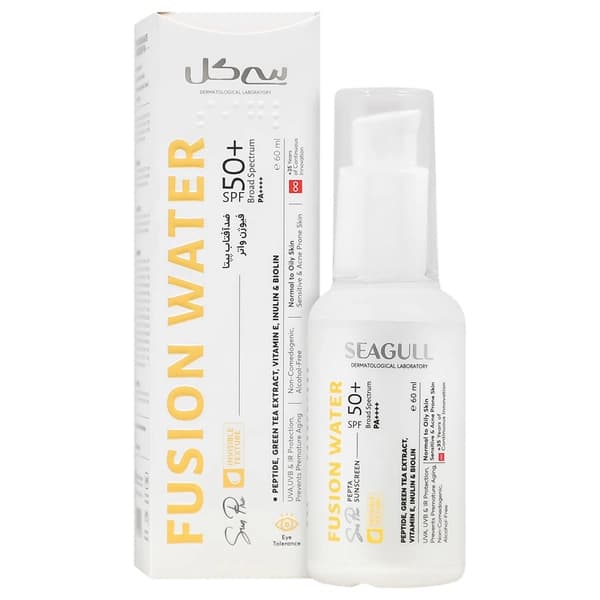 ضدآفتاب پپتا فیوژن واتر +SPF 50 سی گل
