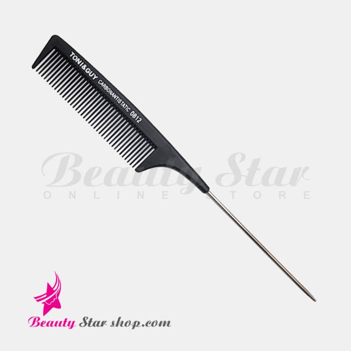 شانه کربن آنتی استاتیک دم فلزی تونی اند گای مدل 0812