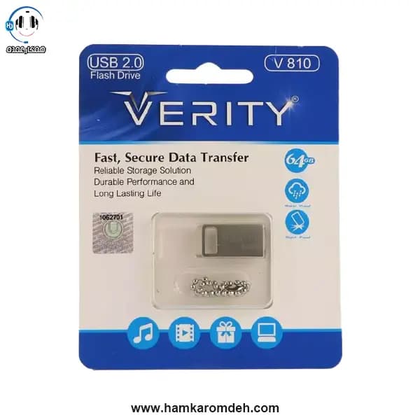 فلش V810 64G وریتی USB 2.0 — تصویر ۴