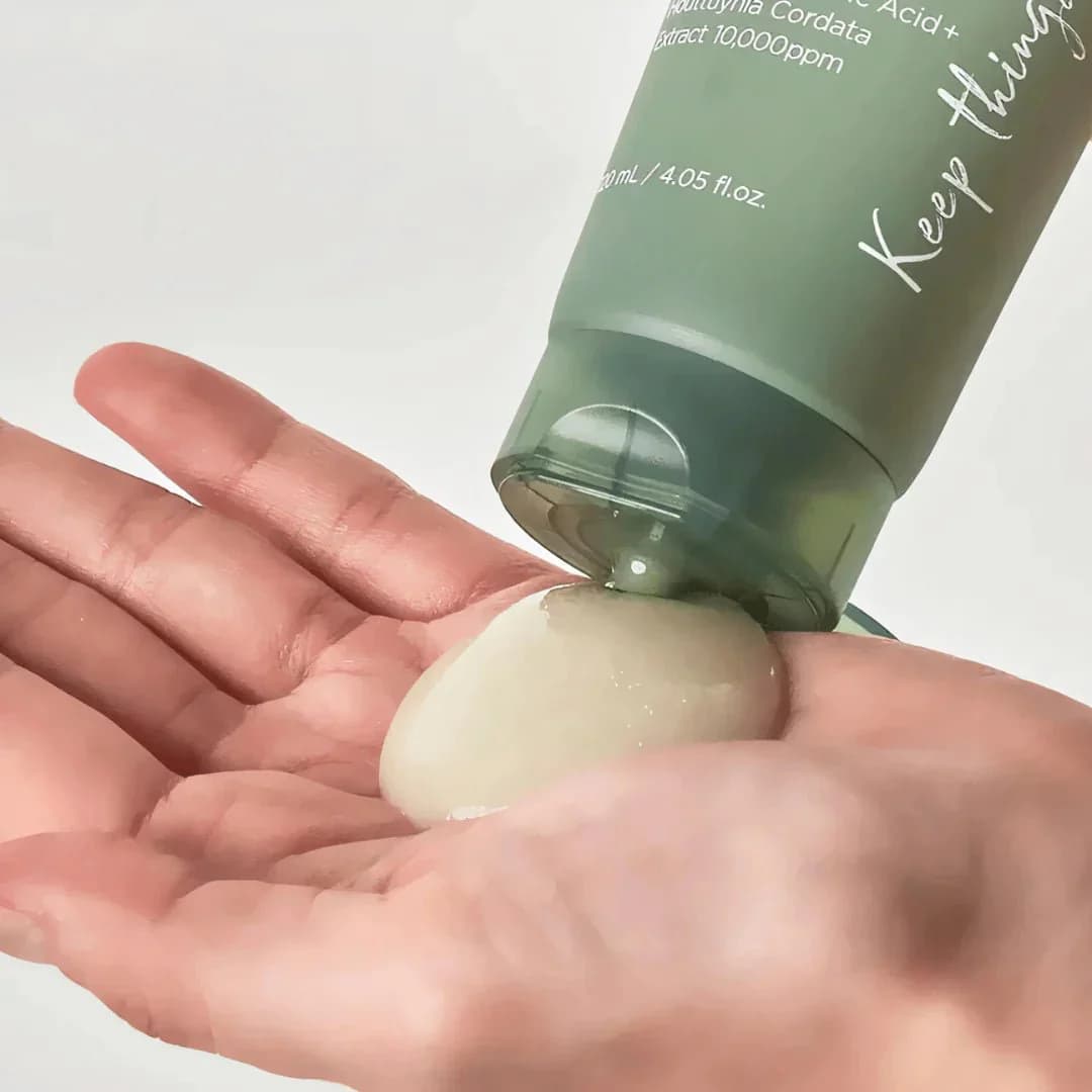 فوم شستشو ضد منافذ آنوا مدل Heartleaf حجم 150 میلی‌لیتر — تصویر ۲