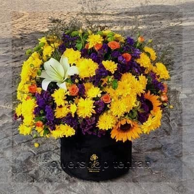 گلفروشی نزدیک لویزان بلوار ارتش