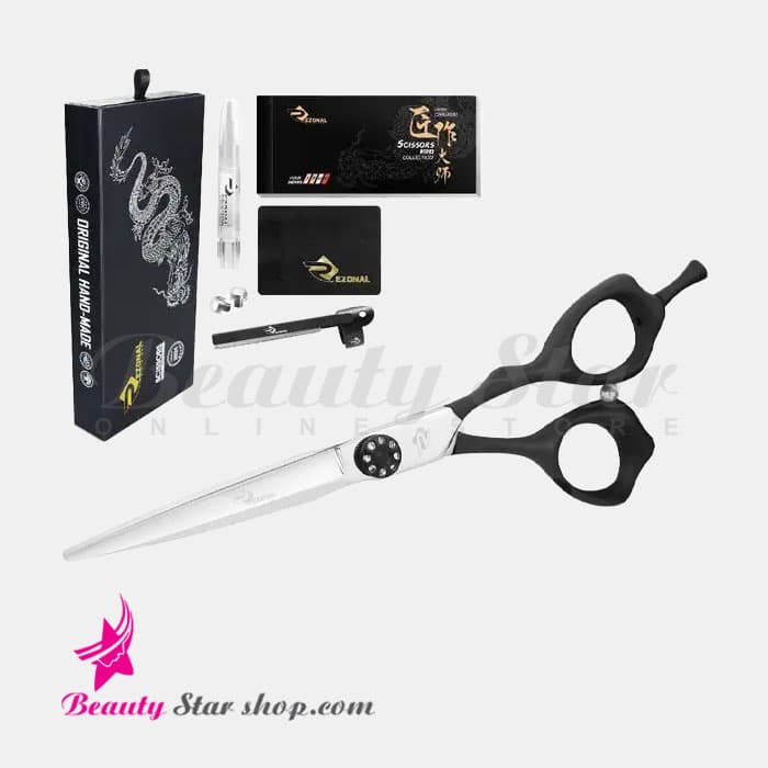 قیچی کوتاهی و کات مو پریمیوم رزونال مدل P-210 سایز 6 اینچ — تصویر ۲