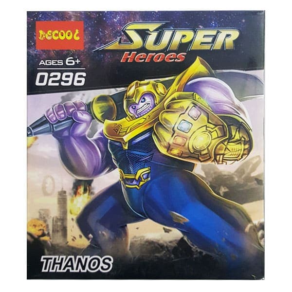 ساختنی دکول مدل Thanos کد ۰۲۹۶ از سری Super Heroes