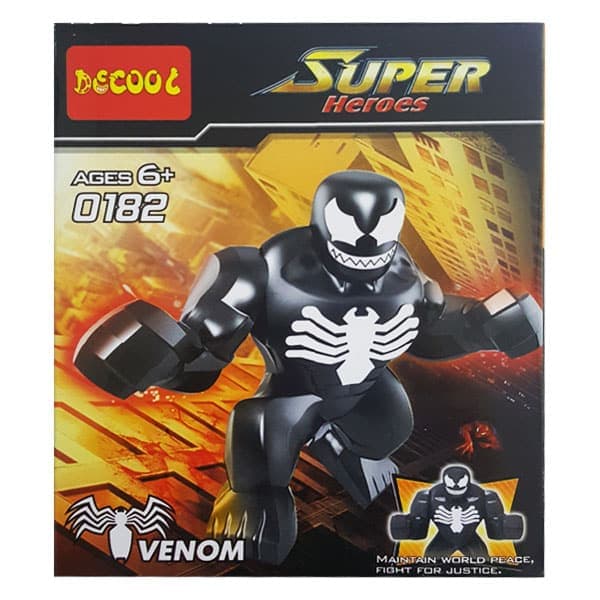 ساختنی دکول مدل Venom کد ۰۱۸۲ از سری Super Heroes